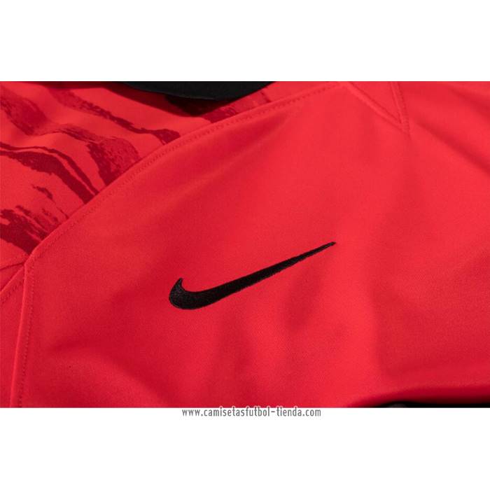Camiseta Primera Corea del Sur 2022 Manga Larga